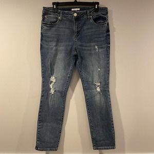 STS Blue Ankle Skinny Jeans Distressed Medium Wash Women’s 31 Nordstrom